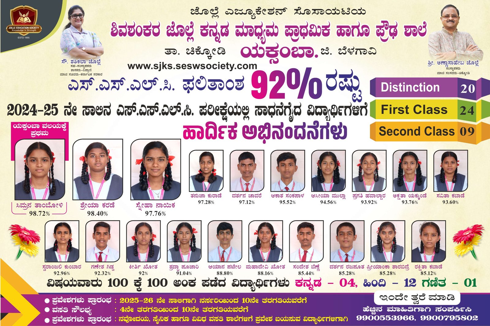 SSLC EXAM RESULT 2025